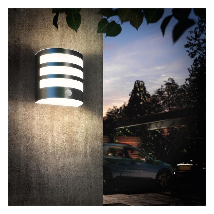 Philips - Udendørs LED væglampe med sensor 1xLED/3W IP44