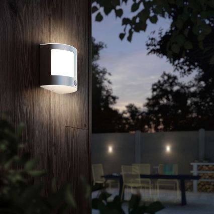 Philips - Udendørs LED væglampe med sensor 1xLED/3,5W IP44