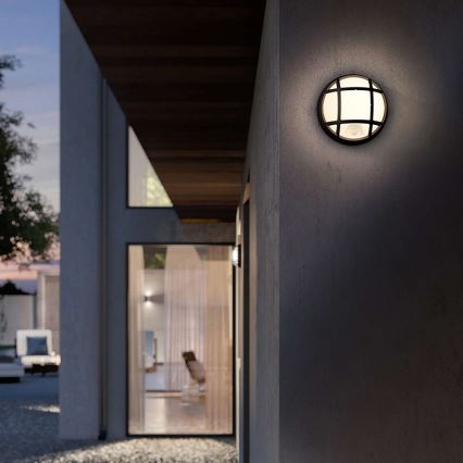 Philips 17319/30/16 - Udendørs LED væglampe med sensor EAGLE 1xLED/3W