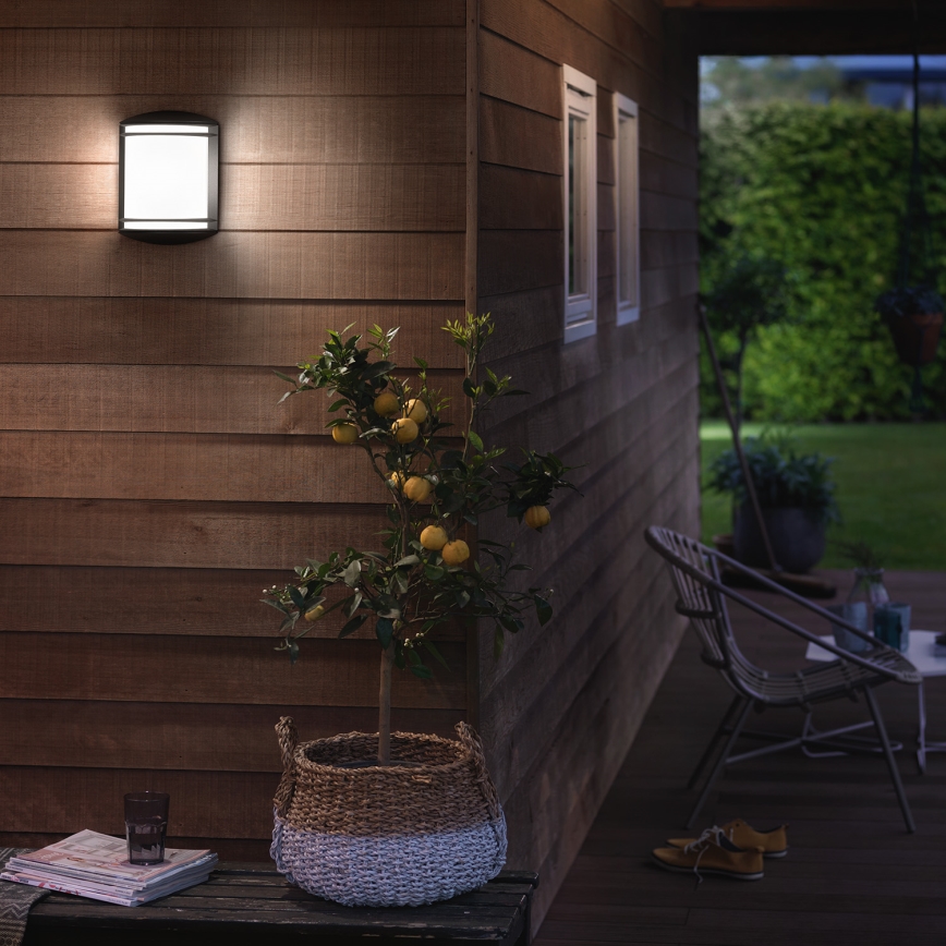 Philips - Udendørs væglampe 1xLED/6W/230V IP44