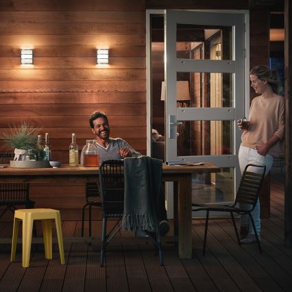 Philips - Udendørs væglampe LED/6W/230V IP44