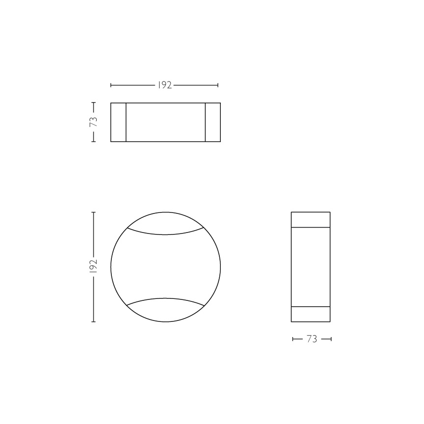Philips - Udendørs væglampe 2xGU10/5W IP44