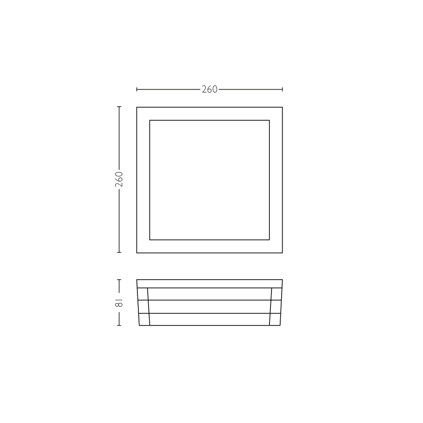 Philips - Udendørslampe 2xE27/14W IP44
