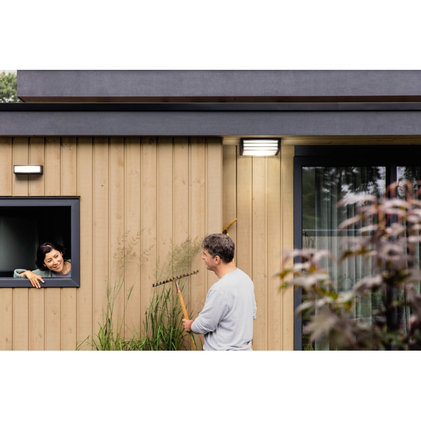 Philips - Udendørslampe 2xE27/14W IP44