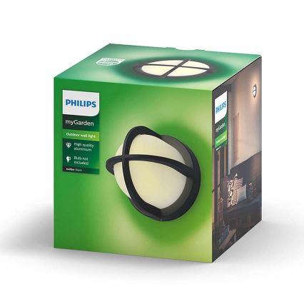 Philips - Udendørs væglys 1xE27/42W/230V IP44