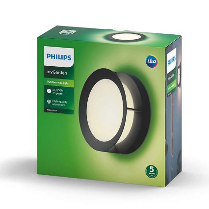 Philips - LED udendørslampe LED/12W/230V IP44