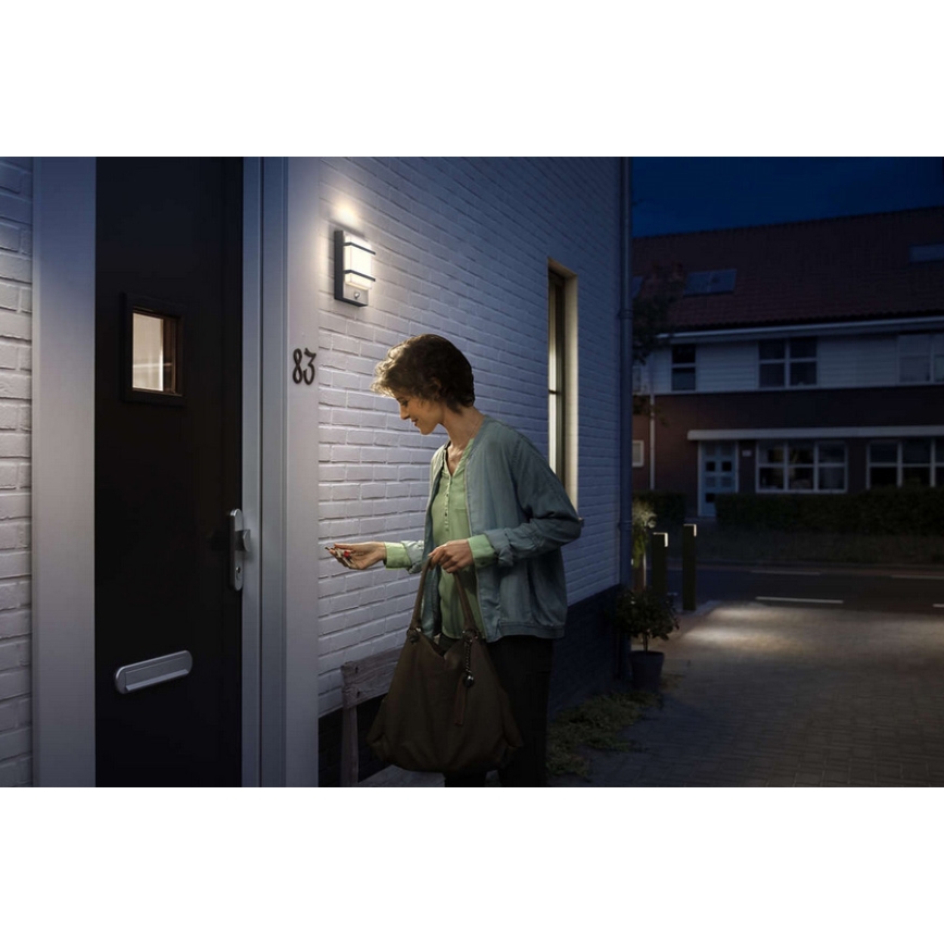 Philips - Udendørs LED væglampe LED/12W IP44