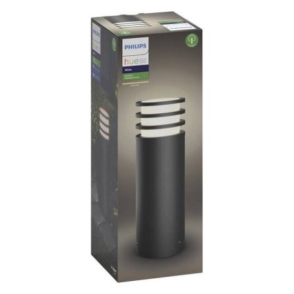 Philips - LED udendørslampe dæmpbar Hue LUCCA 1xE27/9,5W/230V IP44