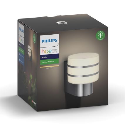 Philips - LED Dæmpbar Udendørs Væglampe Hue TUAR 1xE27/9,5W IP44