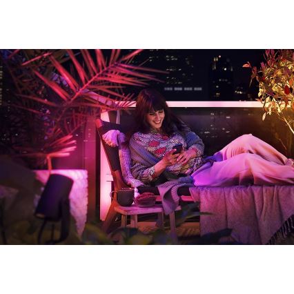 Philips - SÆT med 3 LED Spotlys Hue LILY 3xLED/8W/230V IP65