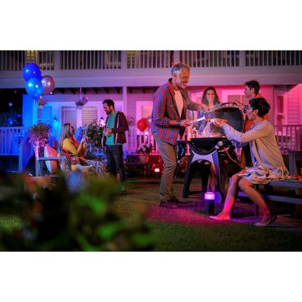 Philips - Udvidelsessæt LED RGB udendørs spotlampe Hue LILY LED/8W/230V IP65