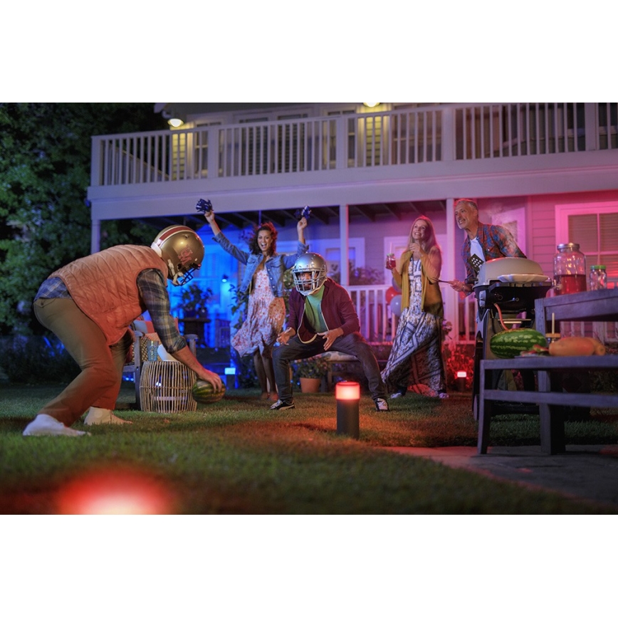 Philips - LED RGB Dæmpbar udendørslampe Hue CALLA LED/8W/24V IP65