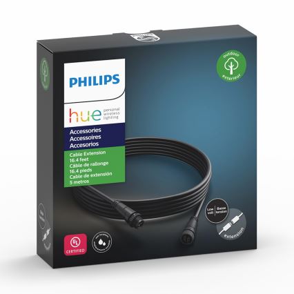 Philips - Udendørs forlængerledning til Hue CALLA og Hue LILY 5m