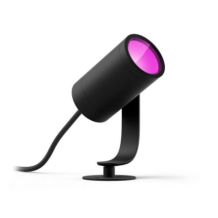 Philips – Basissæt LED udendørs spotlampe dæmpbar RGB Hue LILY LED/8W/230V IP65