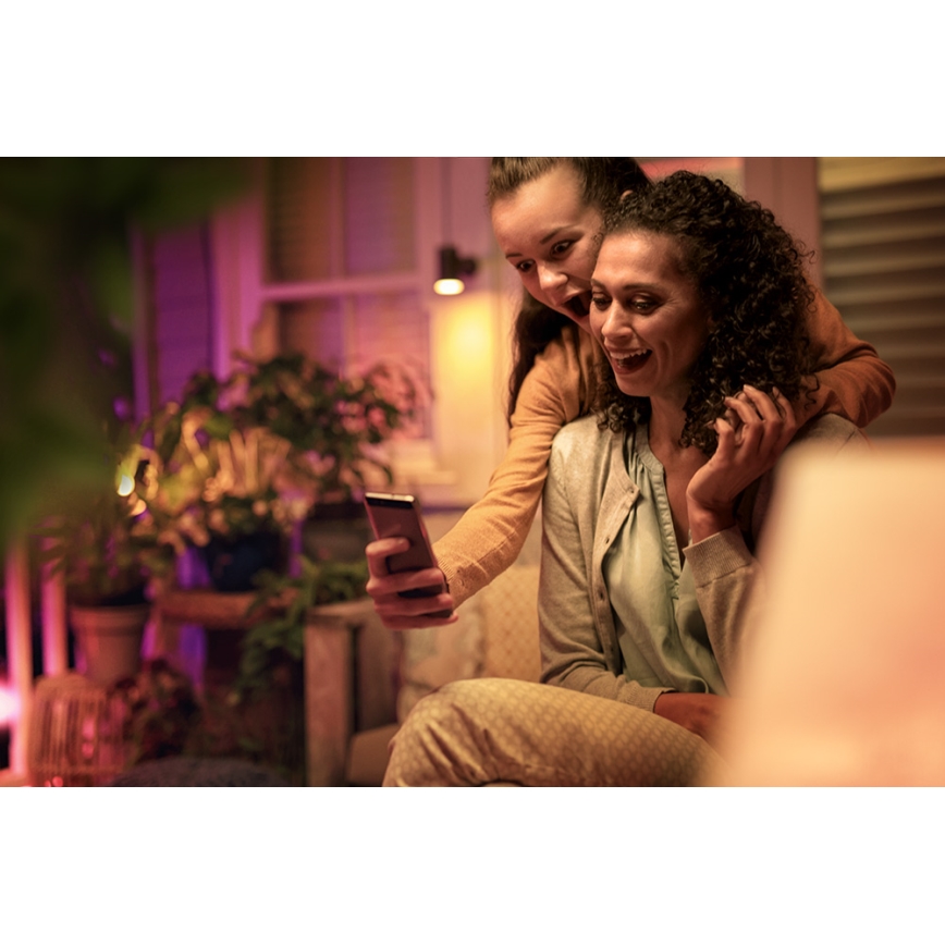 Philips – Basissæt LED udendørs spotlampe dæmpbar RGB Hue LILY LED/8W/230V IP65