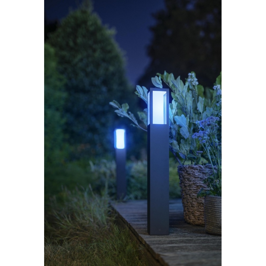 Philips - LED udendørslampe RGB-farver Hue IMPRESS 2xLED/8W/230V IP44