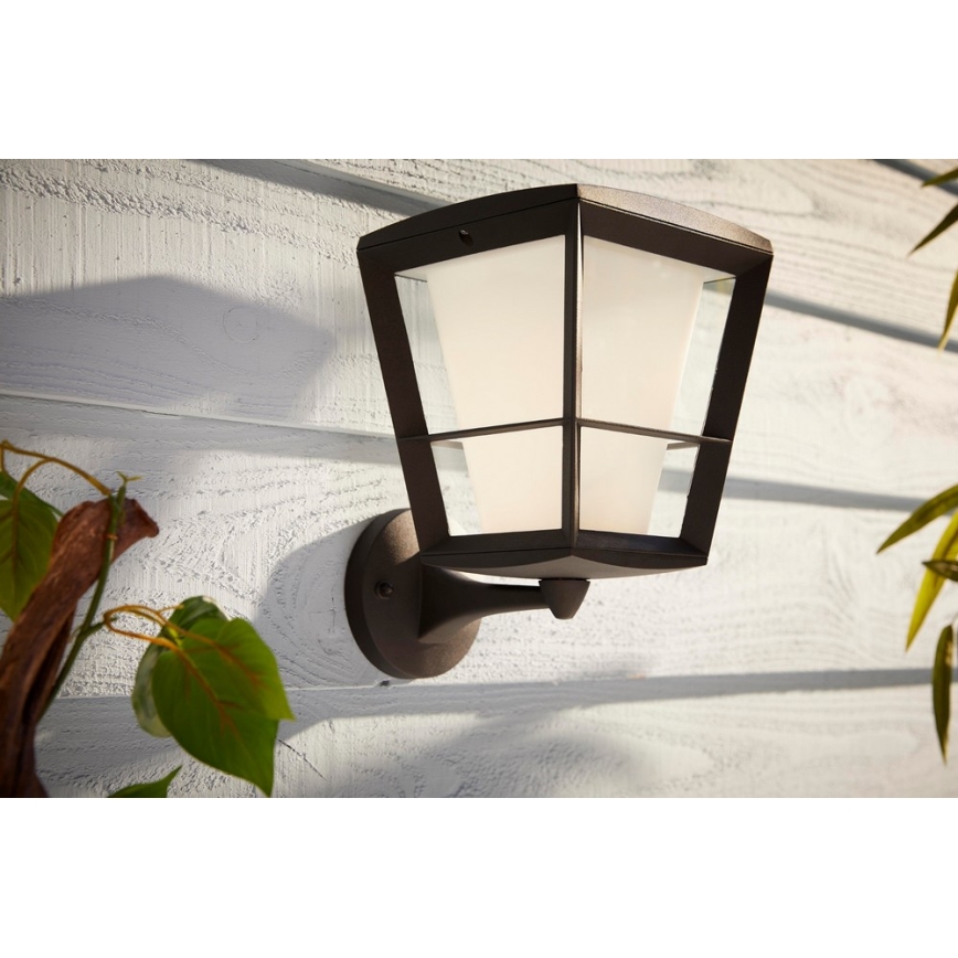 Philips - LED RGBW Dæmpbar udendørs væglampe Hue ECONIC LED/15W/230V IP44