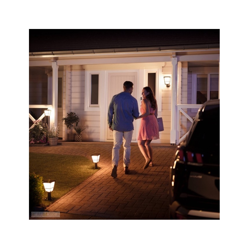Philips - LED RGBW Udendørs væglampe dæmpbar Hue ECONIC LED/15W/230V IP44