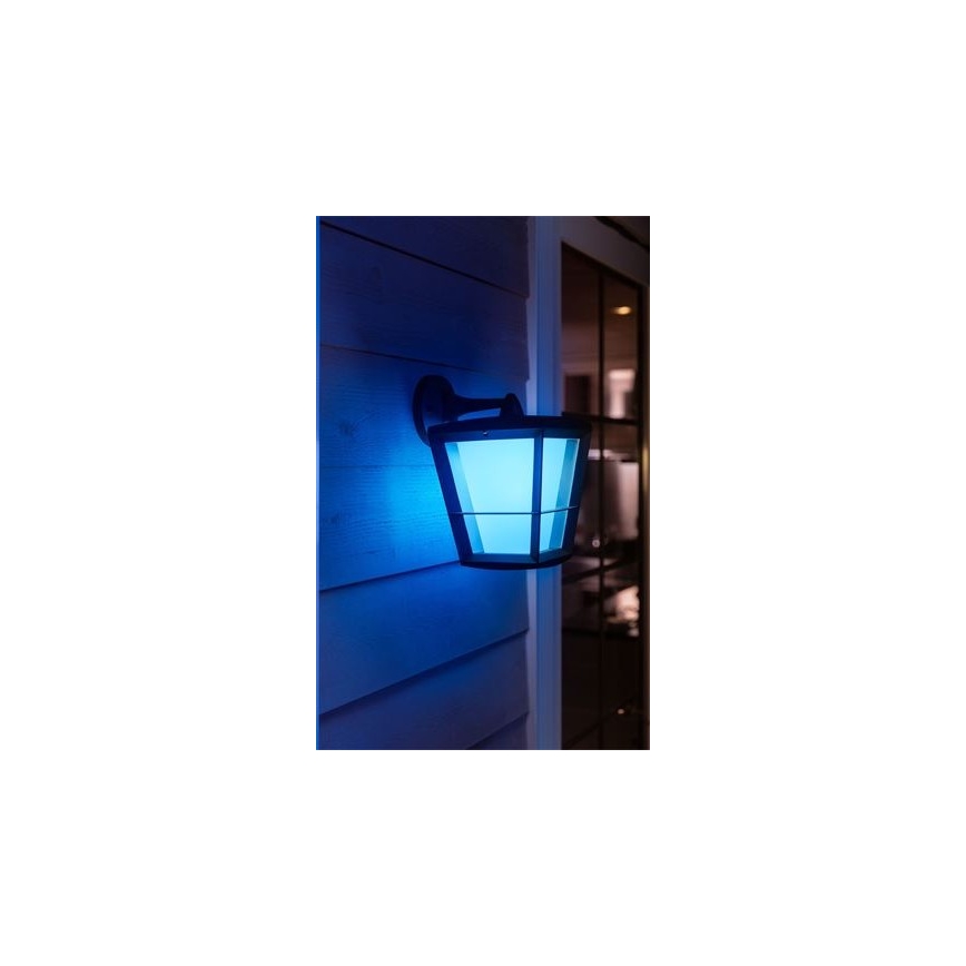 Philips - LED RGBW Udendørs væglampe dæmpbar Hue ECONIC LED/15W/230V 2000-6500K IP44