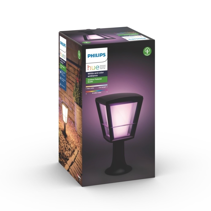 Philips - LED RGBW Dæmpbar Udendørslampe Hue ECONIC LED/15W/230V IP44