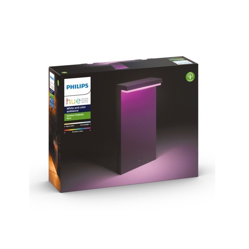 Philips - LED RGBW Dæmpbar udendørs lampe Hue NYRO LED/13,5W/230V 2000-6500K IP44