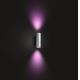 Philips - LED RGBW Udendørs væglampe dæmpbar Hue APPEAR 2xLED/8W/230V IP44