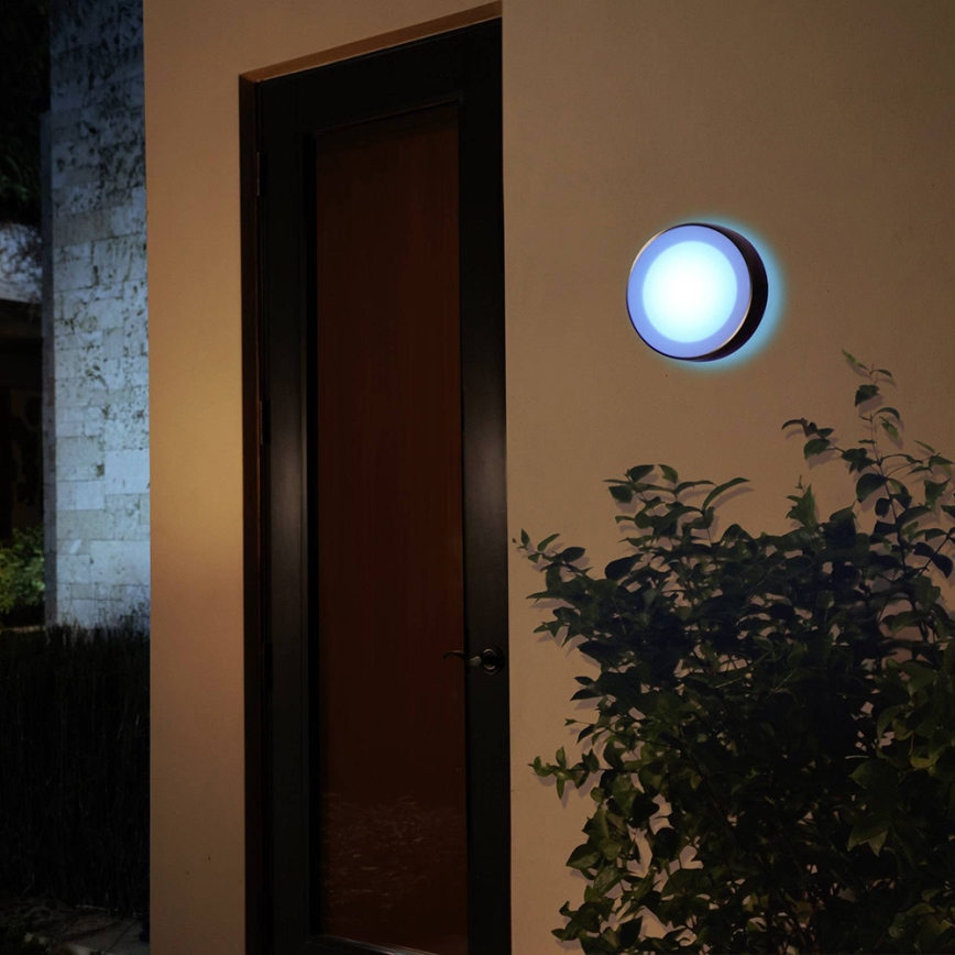 LED RGBW Udendørs væglampe dæmpbar Hue DAYLO LED/15W/230V 2000-6500K IP44