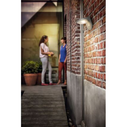 Philips 17808/87/16 - LED solcellelampe med sensor MYGARDEN DUSK 1xLED/1W/3,7V IP44