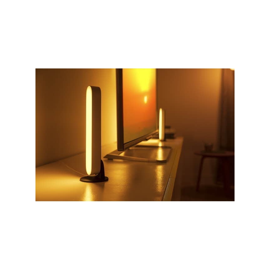 Philips - 2x LED bordlampe dæmpbar Hue PLAY LED/6W/230V hvid