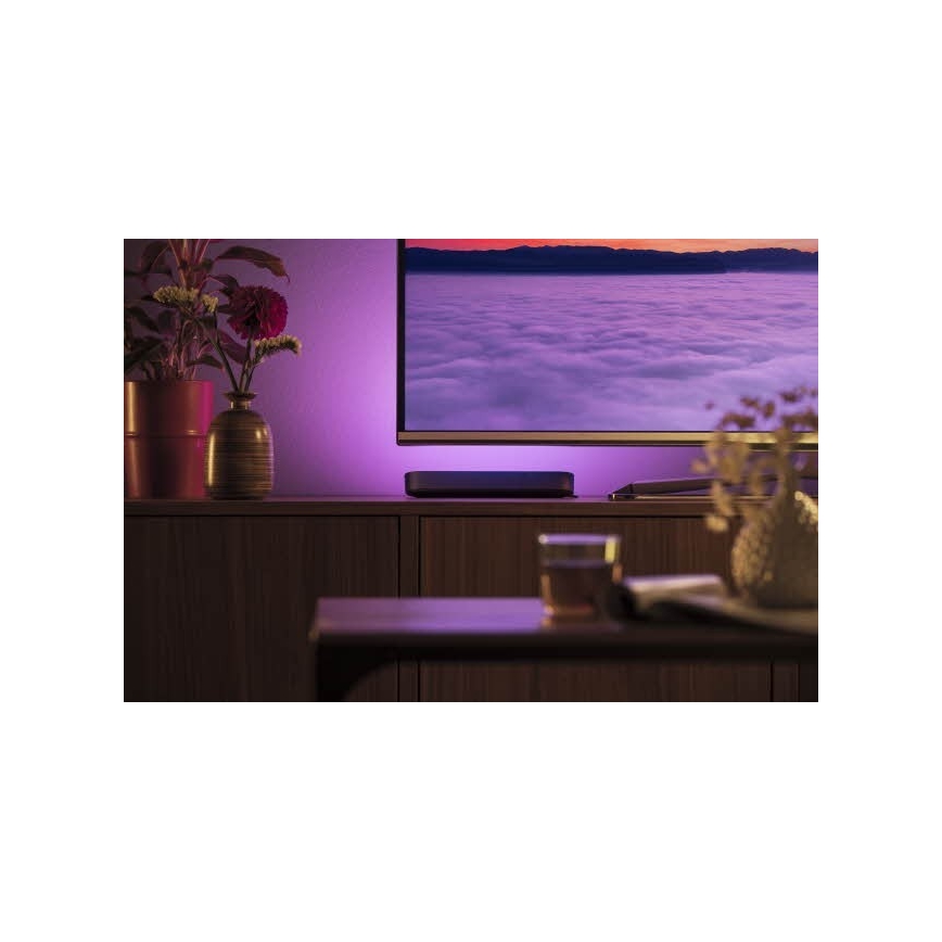 Philips - 2x bordlampe dæmpbar LED RGB Hue PLAY White And Color Ambiance LED/6W/230V