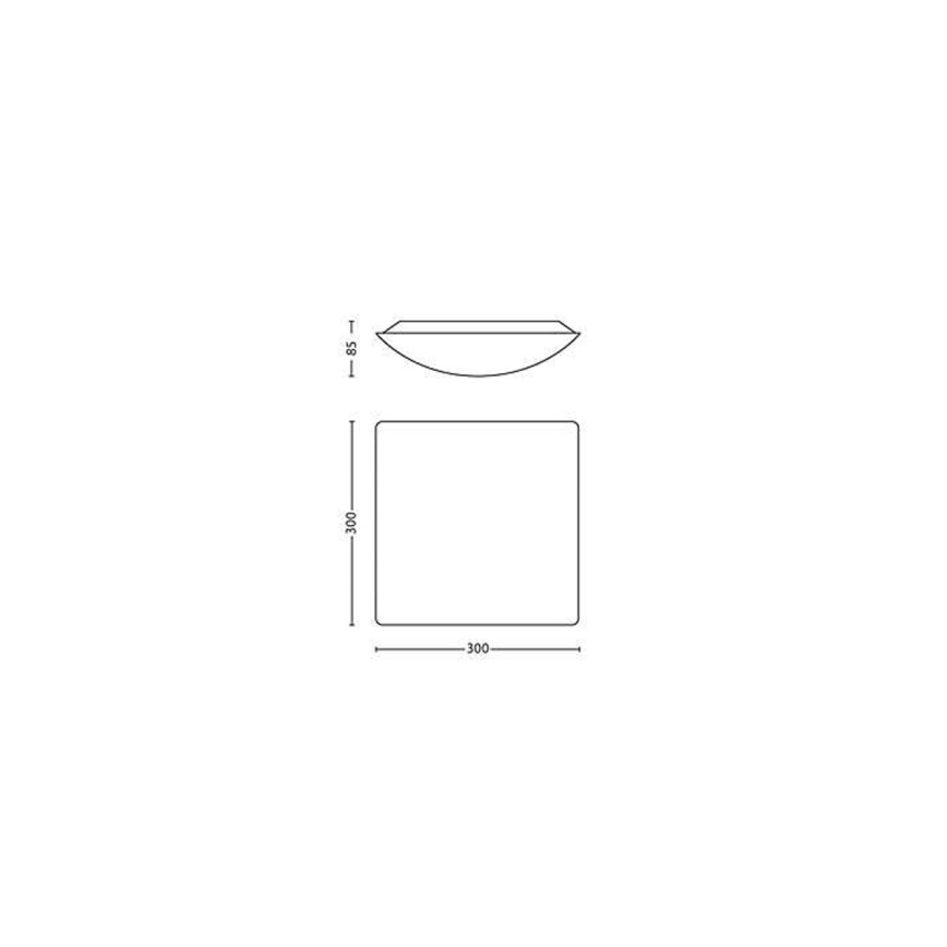 Philips - LED loftlampe 1xLED/17W/230V