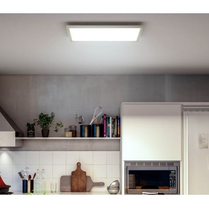 Philips - LED indbygningspanel dæmpbart Hue AURELLE LED/46,5W/230V + fjernbetjening