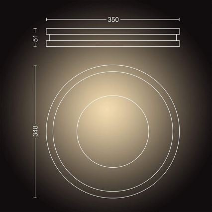 Philips - LED lampe dæmpbar Hue BEING LED/27W/230V + fjernbetjening