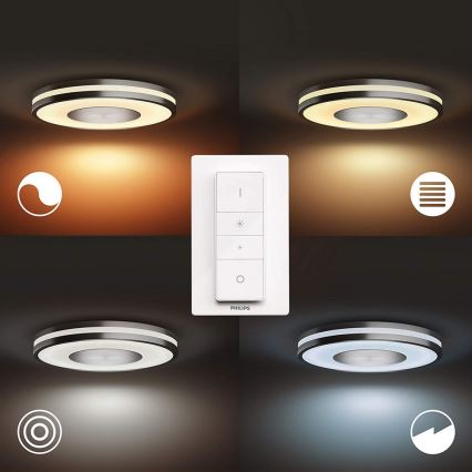 Philips - Dæmpbar LED-armatur Hue BEING LED/27W/230V + fjernbetjening