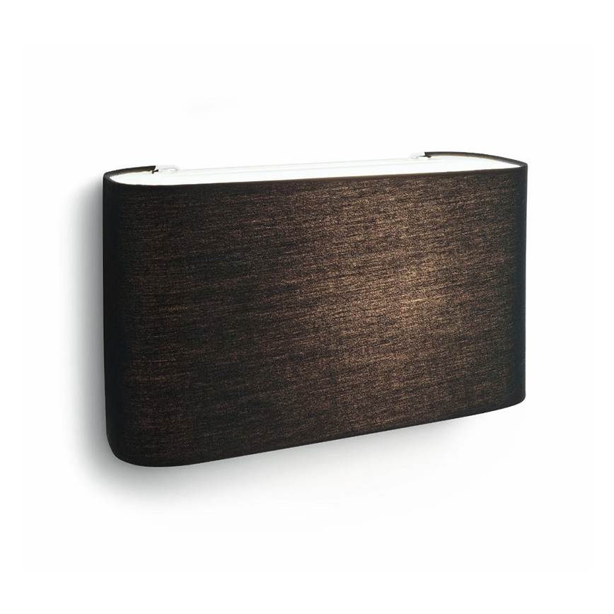 Philips 33200/30/16 - Væglampe MYLIVING VELOUR 1xE27/23W/230V
