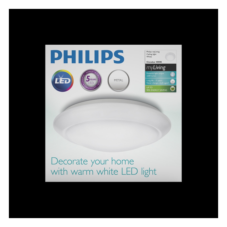 Philips - LED loftlampe LED/22W/230V 4000K