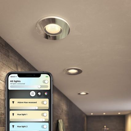 Philips - LED badeværelseslampe dæmpbar Hue ADORE 1xGU10/5W/230V IP44
