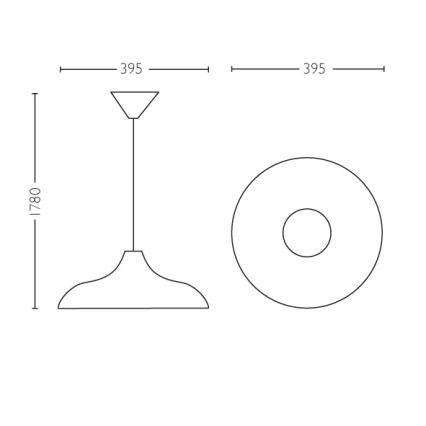 Philips - Lysekrone 1xE27/40W/230V