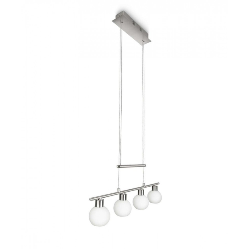 Philips 39125/17/16 – LED lysdæmper lysekrone i en snor MYLIVING ROCH 4xLED/3,6W/230V