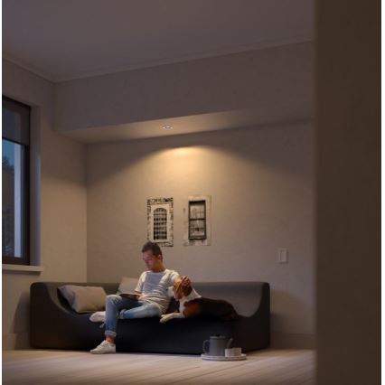 Philips - 3x LED indbygningsspot dæmpbar Hue MILLISKIN 1xGU10/5,7W/230V 2200-6500K