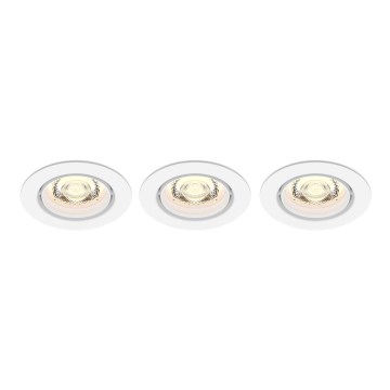 Philips - 3x LED indbygningsspot dæmpbar IMPALA Warm Glow LED/6W/230V