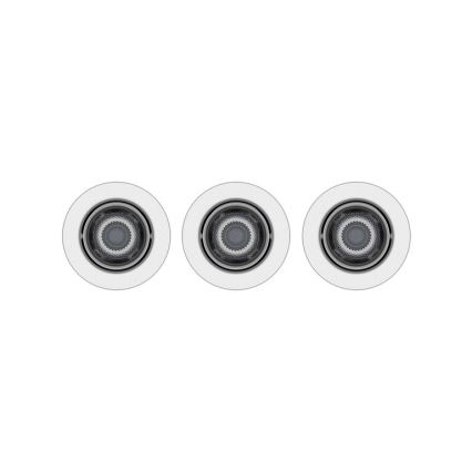Philips - 3x LED indbygningsspot dæmpbar IMPALA Warm Glow LED/6W/230V