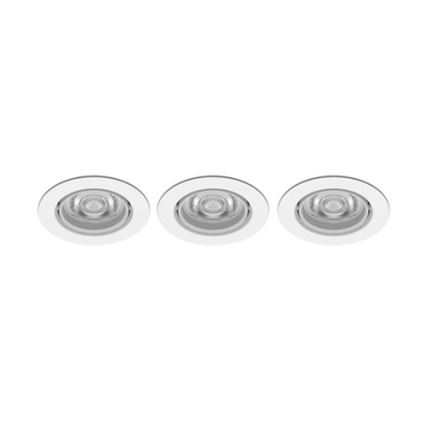 Philips - 3x LED indbygningsspot dæmpbar IMPALA Warm Glow LED/6W/230V