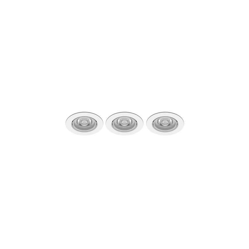 Philips - 3x LED indbygningsspot dæmpbar IMPALA Warm Glow LED/6W/230V