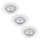 Philips - 3x LED indbygningsspot LED/4,5W/230V 2700K