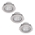 Philips - 3x LED indbygningsspot LED/4,5W/230V 2700K