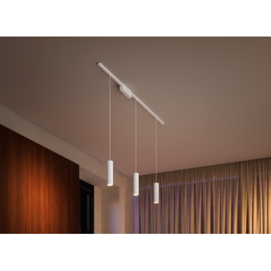 Philips - 3x pendel til skinnesystem dæmpbar Hue PERIFO LED RGB/15,6W/230V 2000-6500K