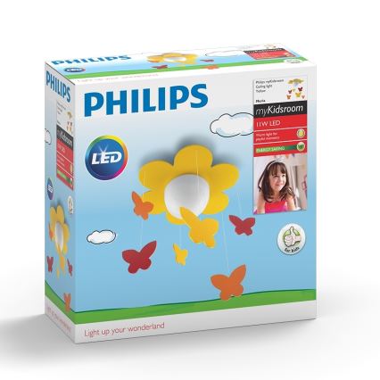Philips - Lysekrone til børn 1xE27/11W/230V