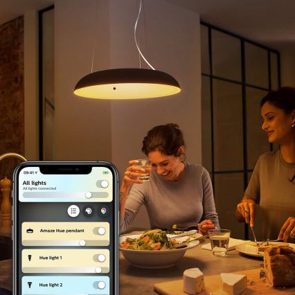 Philips - LED pendel dæmpbar Hue AMAZE LED/39W/230V + fjernbetjening