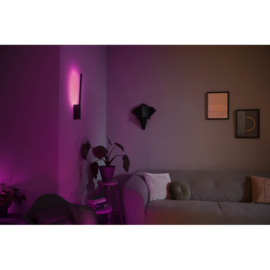 Philips - LED RGBW dæmpbar væglampe Hue LIANE White And Color Ambiance LED/12W/230V